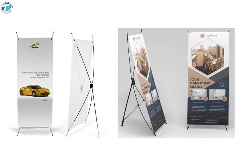 Xác định rõ mục đích sử dụng chân chữ X standee